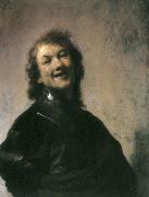 REMBRANDT Harmenszoon van Rijn Rembrandt laughing USA oil painting artist